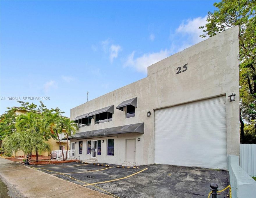 Freestanding flex office and warehouse property offered for sale or lease in one of Miami-Dade County’s most supply-constrained submarkets. Strategically located one block from Hialeah City Hall and immediately adjacent to Palm Avenue, the property benefits from strong traffic counts, dense surrounding population, and limited comparable flex inventory. ±8,175 SF freestanding flex building. Functional mix of office, retail frontage, and warehouse/assembly space. Clear-span areas with above-average ceiling heights. Former school build-out with large open assembly/gym area. CBD zoning. Central Hialeah location with immediate access to Palm Avenue. Ideal for owner-users, investors, medical, educational, institutional, or creative users. Hialeah remains one of the region’s most resilient commercial markets, with demand for flex and owner-user product continuing to outpace supply.