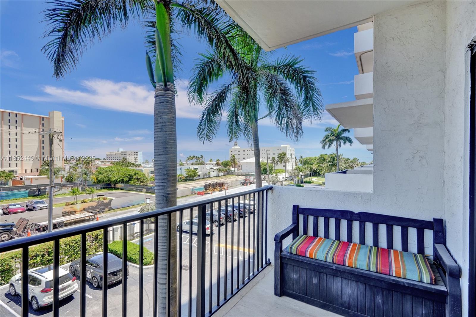 LIGHT BRIGHT 1BED/1BATH CORNER UNIT IN A RESORT STYLE OCEANFRONT COMMUNITY. NESTLED BETWEEN THE INTRACOASTAL AND THE ATLANTIC OCEAN THIS BEAUTIFULLY RENOVATED CONDO OFFERS WALLS OF WINDOWS THAT FLOOD THE SPACE WITH NATURAL LIGHT. THE OVERSIZED, OPEN-CONCEPT KITCHEN FEATURES A BREAKFAST BAR, PERFECT FOR CASUAL DINING, AND FLOWS SEAMLESSLY INTO SPACIOUS LIVING AND DINING AREAS. THERE IS AN ADDITIONAL ROOM WITH CLOSET AND WINDOW(NO DOOR) FOR SECOND BEDROOM. SPA -LIKE BATH WITH ALL TILE SHOWER. IN UNIT WASHER AND DRYER. ENJOY NINE ACRES OF LUSHLY LANDSCAPED, GATED GROUNDS, TWO HEATED POOLS, TENNIS, PICKLEBALL, BOCCE, SHUFFLEBOARD, BASKETBALL, AN ON SITE RESTAURANT AND AN ACTIVE SOCIAL CALENDAR- DIRECTLY ON THE OCEAN !