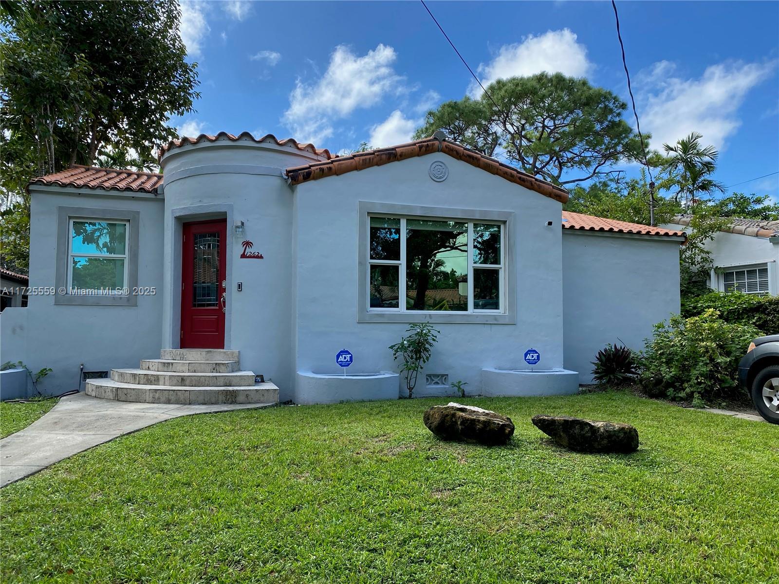 The renovated home is one block west of The Roads and five minutes from Brickell Avenue. This charming house is perfect for a growing family; enjoy afternoon walks on the beautiful Boulevard on 13th Avenue. It is close to Brickell, restaurants, schools, and shopping centers in a quiet street. The home has impact windows and doors, a Ring video doorbell, an ADT security system, water filter, blackouts and shades. Excellent Schools! Please read the brokers' remarks.