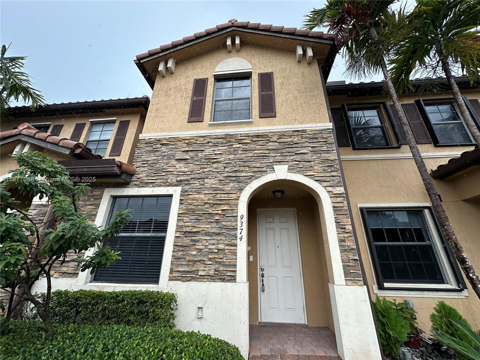 Beautiful and spacious 3-bedroom, 2.5-bath townhouse located in the highly desirable Bonterra community in Hialeah. This move-in ready home features 1,545 sq ft of living space with modern tile flooring throughout, a bright and open layout, in-unit laundry, central air conditioning, and an attached 2-car garage. Residents will enjoy the comfort and convenience of living in a gated community with excellent amenities, while being just minutes away from major highways, shopping, dining, and schools. Do not miss the opportunity to make this stunning property your next home!