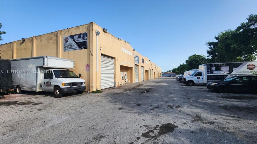 This industrial park is centrally located near Okeechobee and 92nd Avenue. Near major transit routes, including the Palmetto Expressway and Okeechobee Road, 20 minutes from Miami International Airport and 30 minutes from the Port of Miami. This warehouse presents an excellent opportunity for tenants or investors looking to secure strategically located, well-equipped industrial space in one of South Florida’s most in-demand areas. The warehouse features 18- to 20-foot clear heights, seven dock-high doors, offering substantial flexibility and room for equipment and inventory. Zoned for light manufacturing.