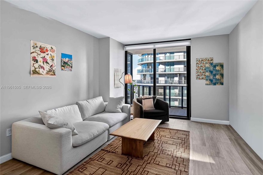 Brickell Heights East #3807 — Elevated living in the heart of Brickell.

Perched on a high floor, Residence 3807 offers stunning city skyline and bay views through floor-to-ceiling glass. This modern 1 bedroom / 1 bathroom home features a sleek open kitchen with stainless steel appliances, contemporary finishes, and a bright, efficient layout ideal for full-time living or a high-end pied-à-terre.

Located in the coveted Brickell Heights East Tower, residents enjoy resort-style amenities including a rooftop sky deck with panoramic views, multiple pools, theater room, social lounges, and direct access to Equinox and SoulCycle. Just steps from Brickell City Centre, Mary Brickell Village, dining, nightlife, and transit.

Rental-friendly building allowing up to 4 leases per year (30-day minimum) — ideal for end-users and investors alike.