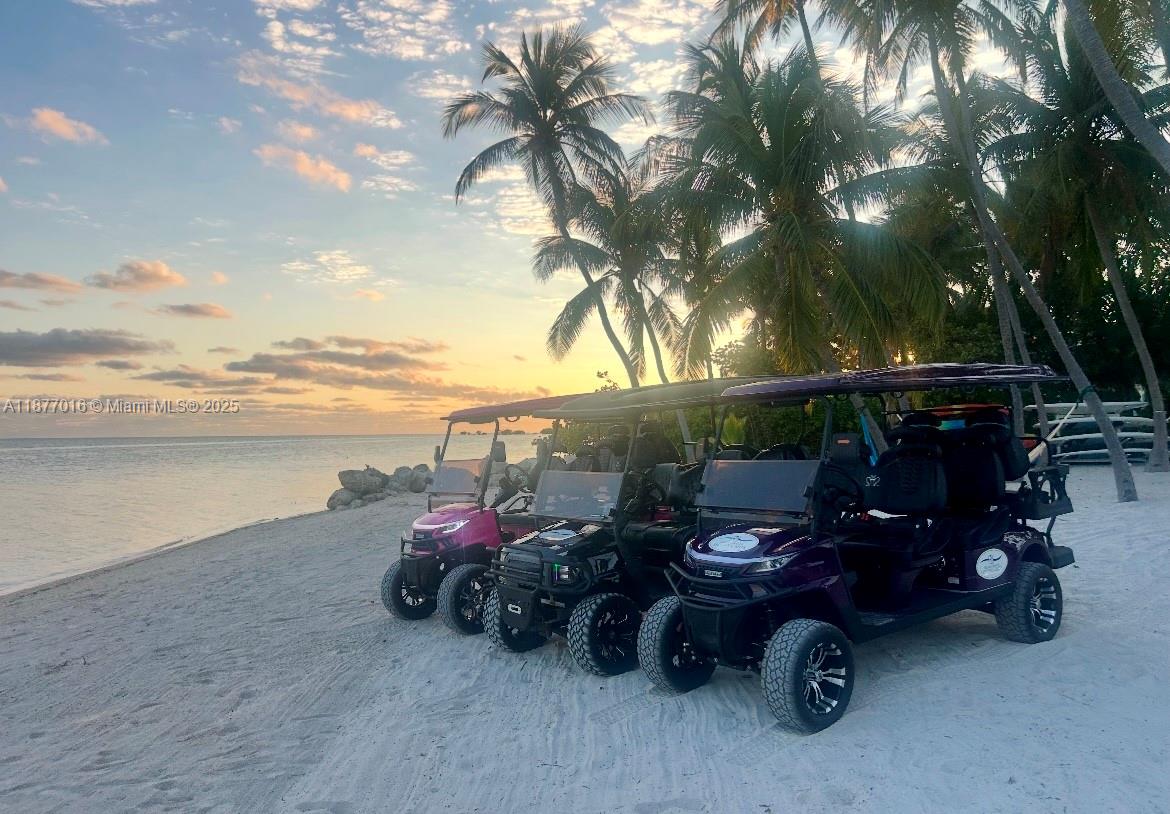 Amazing BUSINESS Opp built over the past 5 yrs in the heart of Islamorada & the Keys (Ocean Reef to Big Pine Key) A Street Legal (Old Hwy) Golf Cart Rental Co ready for its new owner to ROLL with! Included in this Business Sale: 7 Luxury Golf Carts Lithium ECO Battery & Gas Carts valued at appx 14k ea. They are 2023 or newer which sell for appx 20k per cart- 8X16 Single Wide Trailer valued at appx $2K-tent valued at appx $5K. Also included: Name, Logo, Website, All Social Media, Marketing, Phone Number & Clients. Current owner will work with new owners making sure all networks built over decades of Keys experience and knowledge is passed on. Expenses are limited to Rent, Insurance and Phone. There are no other golf cart rental companies like it in the Upper and Middle Keys! RIDE in Style!