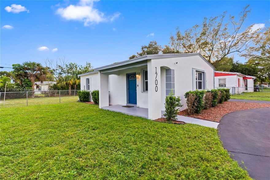 Welcome to this beautifully maintained home featuring a modern upgraded kitchen, stylish bathrooms, and a new high-efficiency HVAC system. Enjoy a manicured lawn, tankless water heater, and convenient laundry room with washer and dryer included. A spacious backyard shed provides extra storage. Ideally located near Fort Lauderdale International Airport, stunning beaches, shopping, major expressways, and top restaurants. Move-in ready and waiting for its new owner!