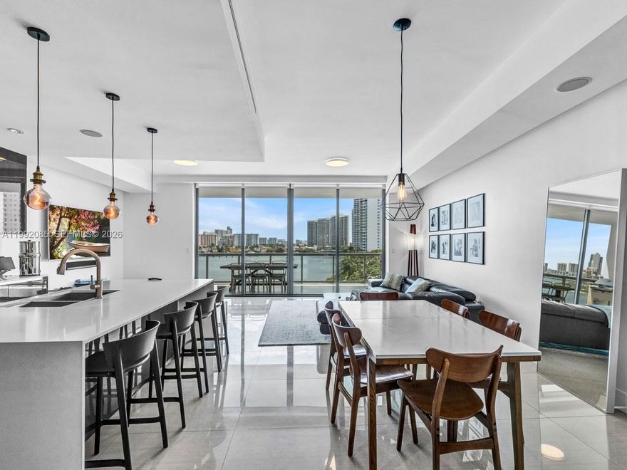Experience luxury in this stunning 3 bedroom, 4 1/2 bathroom residence with breathtaking open bay water views. Enjoy private elevator access, a state of the art smart home system, Sub-Zero appliances, a spacious laundry room, and a 400 sq ft Bayfront terrace complete with a summer kitchen. This residence features elegant porcelain and upgraded wood flooring throughout. Echo Aventura offers world-class amenities, gym, spa, infinity-edge pool, two parking spaces, and a storage. Live the ultimate waterfront lifestyle in one of Aventura's most prestigious buildings