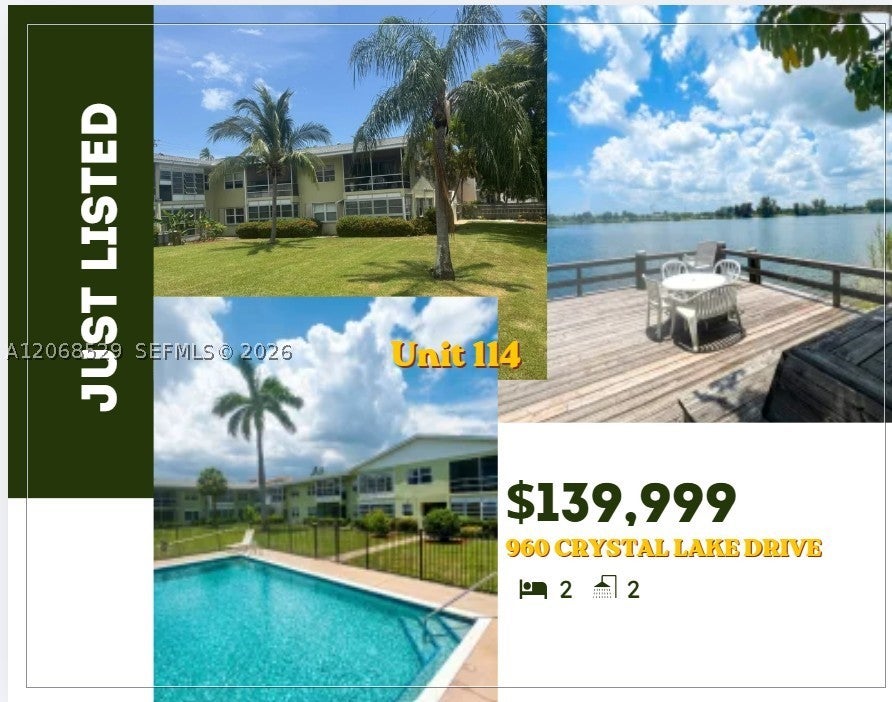 960 Crystal Lake Dr 114, Deerfield Beach FL 33064