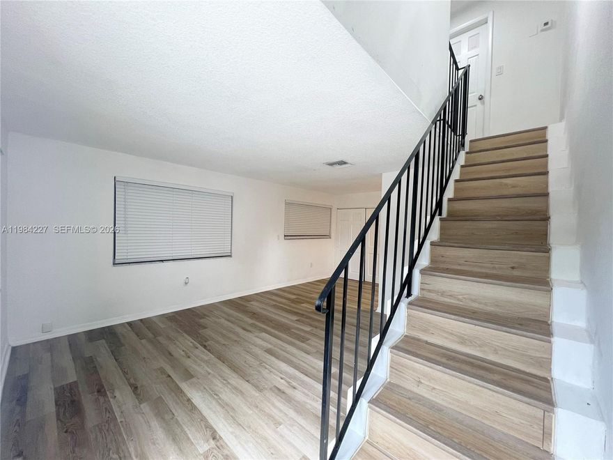 Recently renovated 2 bedroom 1 bathroom townhouse style apartment.  Entry on the first floor. Near school and park.  Easy access to I-95.  Centrally located minutes from Wynwood, Midtown, the beach, airport and so much more. Must see.