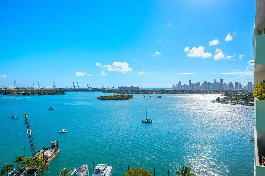 Rarely available Lower Penthouse on Belle Isle offering jaw-dropping views of Biscayne Bay. This highly sought-after “G” Floor Plan in this charming Morris Lapidus boutique building features an oversized living room, spacious bedroom and walk-in closet. Enjoy tranquil bayfront pool days, a state-of-the-art gym, and endless vistas from your spacious terrace, day or night. Effortless condo living awaits in the heart of the island complemented by unrivaled proximity to The Standard Hotel & Spa, the Venetian Islands, Sunset Harbor Shops & Dining and more.