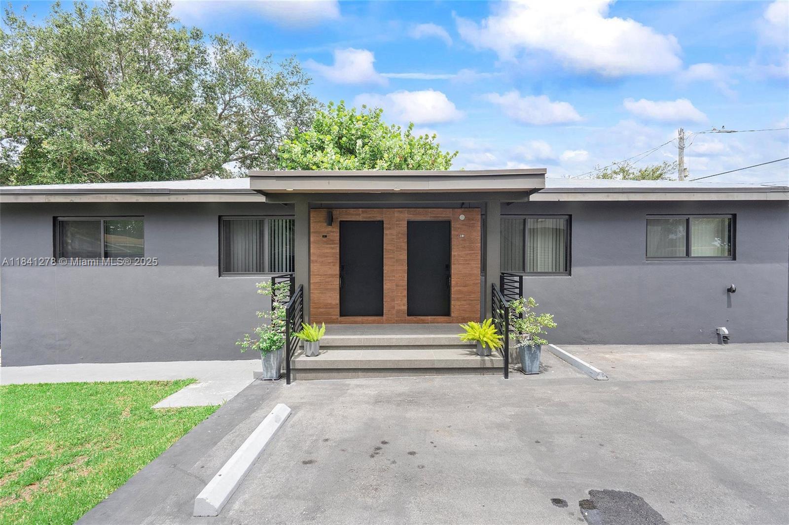 Tastefully renovated 2-bedroom, 1-bathroom apartment is located in prime Miami location. Unit features fully updated kitchen and bath, new flooring, kitchen and modern finishes through out. One gated, assigned parking space included. Additional street parking. Available furnished or unfurnished. Rent includes lawn maintenance. Utilities paid by tenant: electricity, water, and WiFi. Conveniently situated near I-95, Biscayne Boulevard, Wynwood, Downtown Miami, and Miami Beach, the apartment offers easy access to major highways, shopping, dining, and entertainment.