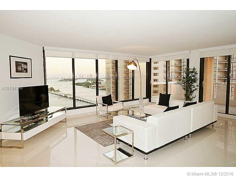 Fully and exquisitely furnished large 2/2.5 unit at the GRAND. Fantastic water / Bay/ Miami Beach view, even nicer at night.
Great Sunrise view.
The Unit has been completely renovated with beautiful white tiles. New appliances. Washer / Dryer inside the apartment. Your picky tenant will love it .
New "Publix" at 2 minutes walk.
Call or text for showing.
(Might be rented for less than 12 months).