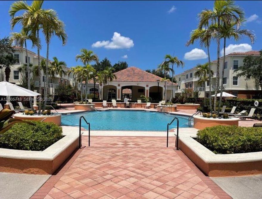 Excellent opportunity for investors looking to generate steady cash flow. This beautiful corner unit is located in the highly desirable Mezzano gated community in West Palm Beach and offers excellent potential for strong rental income and cash flow. The unit has been updated with a granite kitchen countertop, modern vanities, tile flooring with a wood-like finish, and brand new appliances, including a refrigerator, stove, microwave, and dishwasher. The A/C unit and water heater were replaced in 2022, making this a move-in-ready, low-maintenance investment.

The layout is spacious and bright, featuring high ceilings, a split-bedroom floor plan, and a large living area that opens to a full-size balcony with garden and pool views. Natural light fills the unit, and the property includes two assigned parking spaces.

Mezzano is a well-maintained, resort-style gated community with strong rental demand. Amenities include a swimming pool, gym, updated clubhouse, BBQ areas, beach volleyball court, and a new playground. The buildings were recently painted, and the roof was replaced in 2021.

Conveniently located near banks, supermarkets, restaurants, shopping, and just minutes from Palm Beach International Airport, this property is a turnkey, income-producing opportunity offering comfort, style, and long-term value. Unit comes with 2 car parking spaces. Currently tenant occupied.