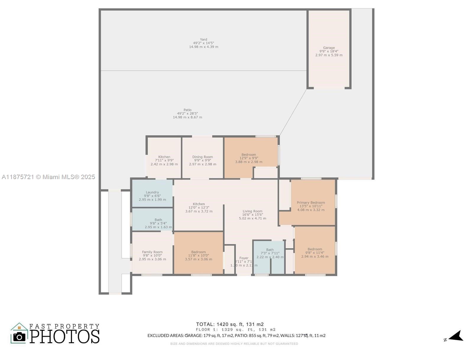 Beautiful 3/2 with in laws quarters and outside kitchen.