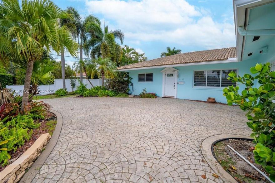 Beautifully updated and substantially remodeled residence in the prestigious gated community of Jenada Isle in Wilton Manors. Offering over 2,000 sq ft under air and situated on a lot of over 8,495 sq ft, this move-in ready home features a desirable split floor plan, a spacious primary suite, and two well-sized guest bedrooms.
The home showcases impact windows and doors, an open-concept kitchen, and elegant crown molding throughout. The private backyard provides a relaxing setting with mature fruit trees.
Additional highlights include a tile roof (2001), A/C only 10 months old, an oversized laundry room, circular driveway, and gutters for added protection. 
Ideally located just minutes from I-95, Wilton Manors, Fort Lauderdale, and the beach.
Ready for you to move in and make it your home. PRICED TO Sell! Recently appraised at $800,000, submit your highest and best offer.