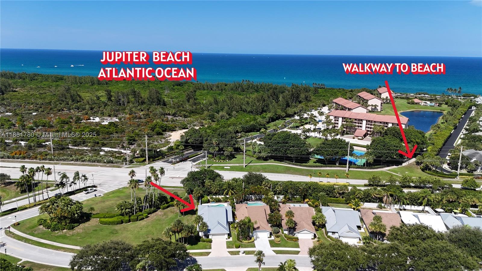 Step into paradise with this fully furnished 3BR/2BA Jupiter coastal retreat, just moments from the sparkling shores of Jupiter Beach. Light, bright, and beautifully styled with breezy beach-chic décor, this single-family home is your perfect winter sanctuary. Unwind in the lush, fenced backyard—your own tropical oasis with a serene pool made for morning coffee, sun-soaked afternoons, and starlit swims. Stroll or bike to Jupiter or Juno Beach, cast a line at the Juno Pier, dine al fresco at nearby restaurants, and explore charming shops at the Bluffs. Let every day feel like a vacation in this sun-kissed South Florida haven.
