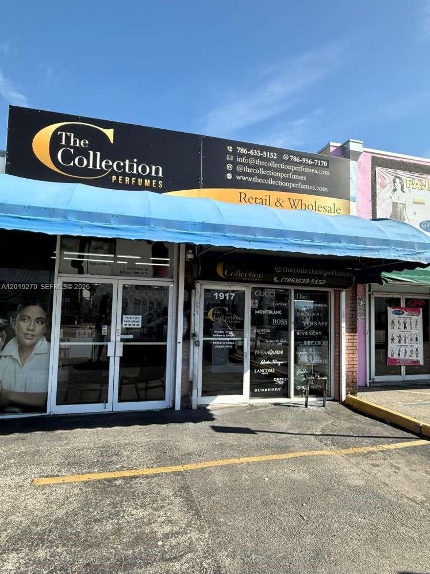 Perfume store for sale with all inventory and furniture included. Excellent business opportunity located on the iconic Calle 20, a highly trafficked commercial and industrial area where tourists and customers visit daily to shop.

The business is fully equipped and currently operating, including perfume inventory, display cases, furniture, and all necessary equipment to continue operations immediately.

Take advantage of this unique opportunity in a strategic location with high commercial activity. The owner may consider holding a second mortgage with suitable terms to help facilitate the transaction.