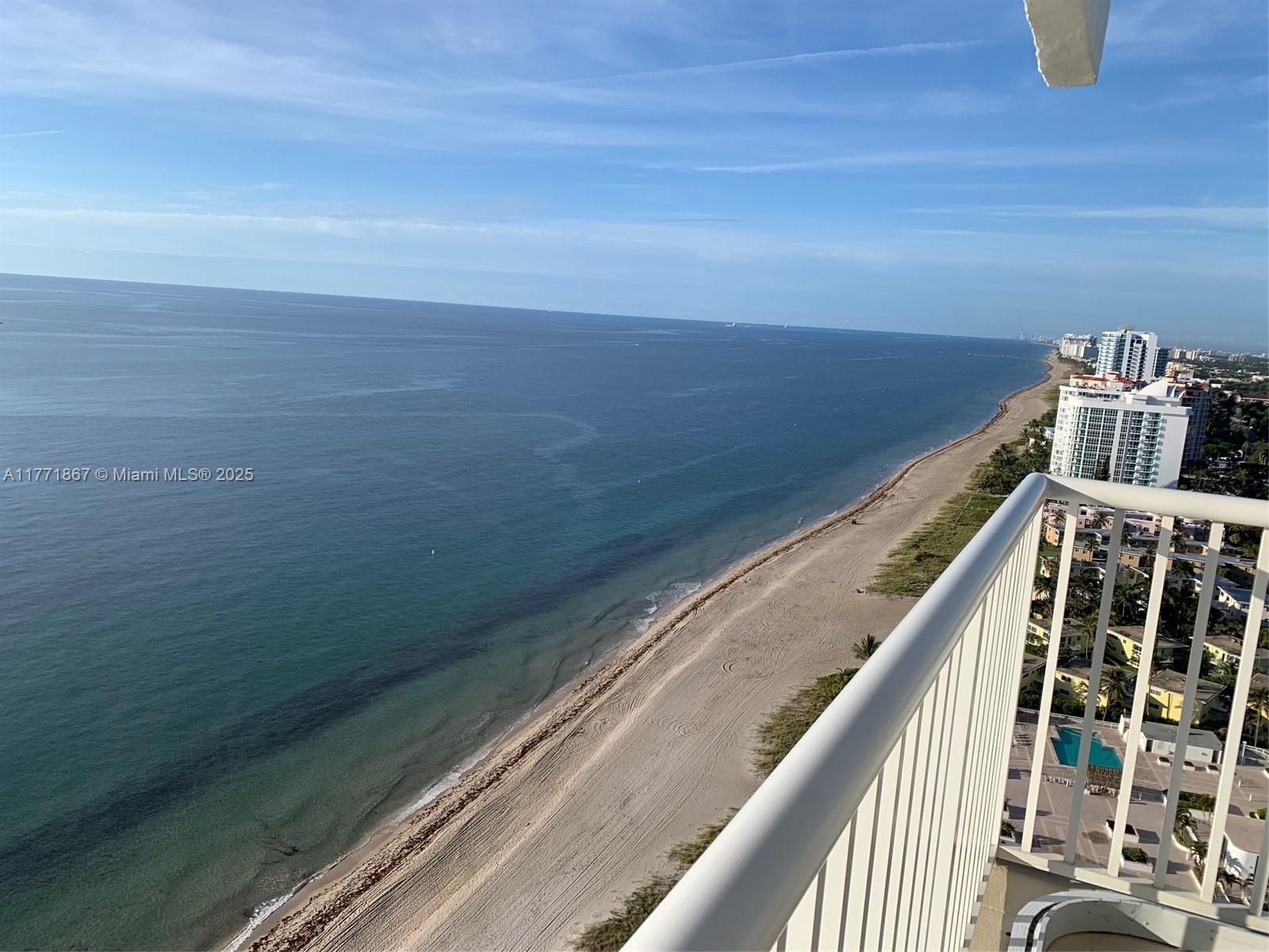 Rental Property at 1370 S Ocean Blvd 2801, Pompano Beach, Broward County, Florida - Bedrooms: 2 
Bathrooms: 3  - $5,500 MO.