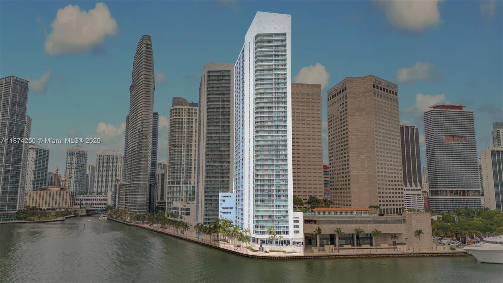 Discover this exceptional one-bedroom, one-bath condo in One Miami, a premier bayfront residence in Downtown. Enjoy spacious living with breathtaking views of Downtown, Biscayne Bay, and the Port of Miami, both day and night. The unit features stainless steel appliances, granite countertops, European cabinetry, porcelain tile floors, and a private balcony for your enjoyment. Conveniently located near the Metromover, Whole Foods, and a movie theater, you can easily walk to Brickell, Bayfront Park, Kaseya Center, and Adrienne Arsht Center, with South Beach just 10 minutes away. Experience top-notch amenities including a stunning party room, 24/7 security, concierge, two pools, a Jacuzzi, a spa, and two gyms!