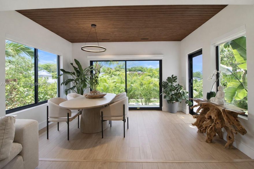 Welcome to this fully reimagined 3 bedroom 2 bathroom modern residence with over 1,404 SQF in the heart of Miami’s vibrant urban core. Thoughtfully redesigned from top to bottom. The open-concept interior is flooded with natural light and features wide plank, wood-look flooring throughout, smooth white walls, recessed lighting, and a seamless indoor-outdoor flow. The designer kitchen anchors the home with custom wood cabinetry, integrated appliances, and a waterfall island.

Bedrooms are bright and serene, offering generous closet space and a minimalist aesthetic. Spa-inspired bathrooms showcase floor-to-ceiling stone finishes, floating vanities, modern fixtures, and glass-enclosed showers.

Step outside to your private backyard retreat, complete with a newly built swimming pool ideal for relaxing, entertaining, or enjoying Miami’s year-round sunshine. Located minutes from Wynwood, the Design District, Midtown, and Downtown Miami, this home offers the perfect balance of modern luxury and urban accessibility.