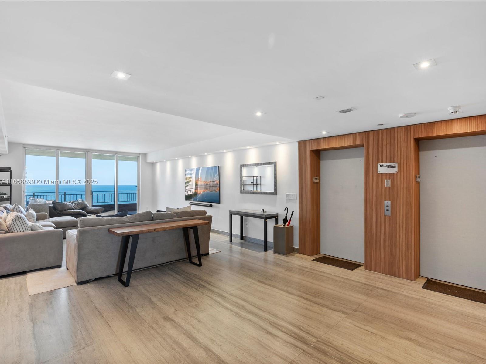 The unit that has view, 3 parking, storage, completely remodeled at The prestigious Ocean Tower 1. Tenant until March 2026.