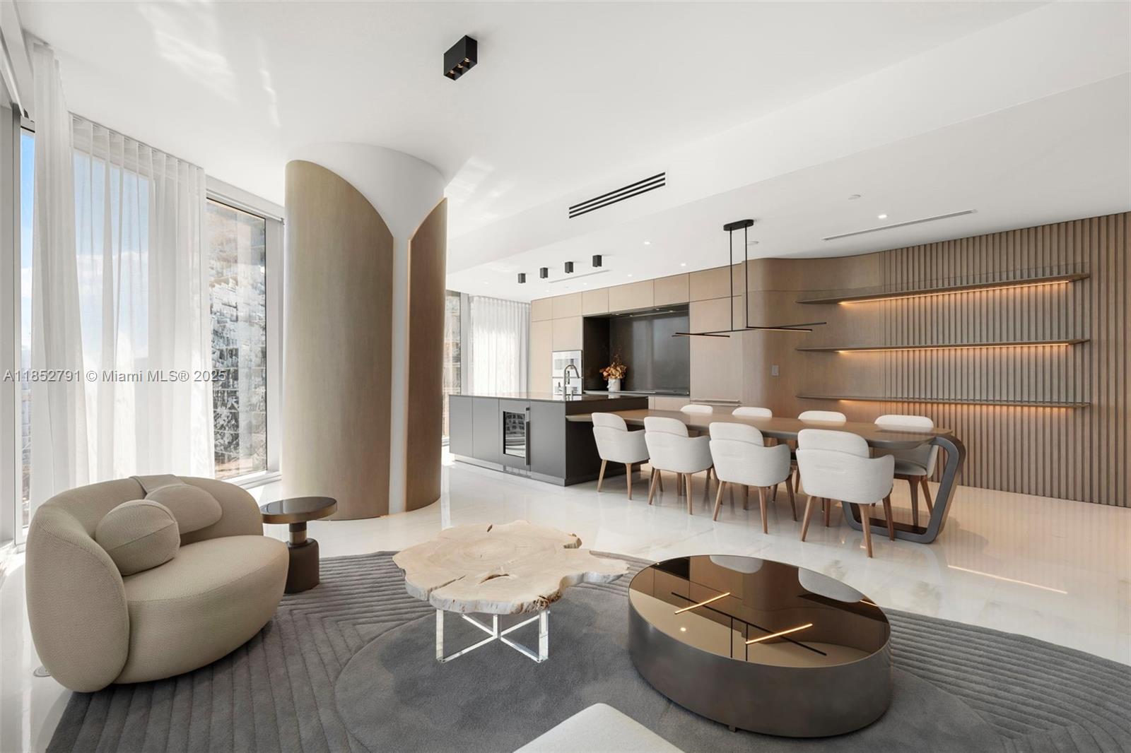 BREATH-TAKING FULLY UPGRADED CORNER UNIT RESIDENCE IN ASTON MARTIN RESIDENCES. COSTUME BUILT FURNITURE BY PRESTIGE FIRM: ARTEFACTO. WOODEN PANELS TRHU THE RESIDENCE, GORGEOUS DESIGN CONVERNG THE COLUMN AND WALLS. EXPANSIVE SPACES IN LIVING AND DINNING ROOM. FOYER & TERRACE ALSO DESIGNED AND DECORATED. MASTER AND GUEST ROOMS WITH BUILT IN CLOSETS. MASTER BATHROOM FACING THE CANAL AND CITY SKYLINE. 2ND AND 3RD BEDROOM SHARE EXPANSIVE BATHROOM. MODERN, IMPECCABLE, LUXURIOUS DESIGN READY TO MOVE IN.