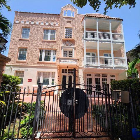 A home in Miami Beach