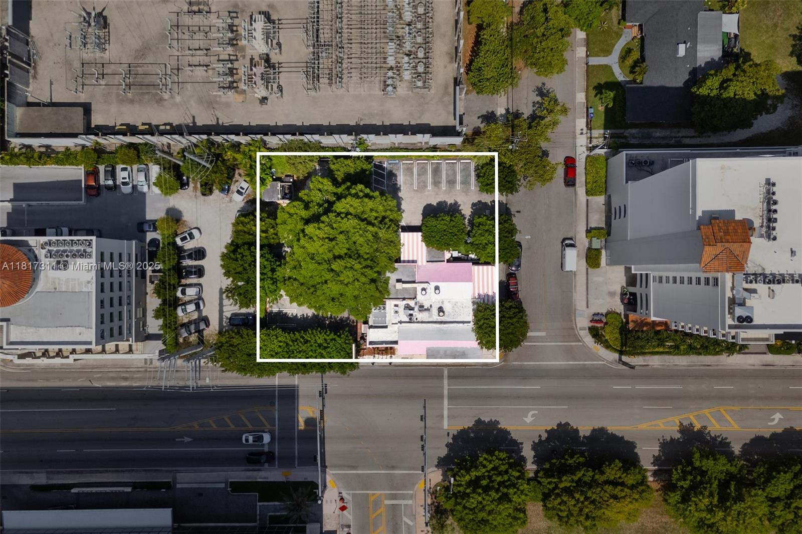 Exceptional opportunity to purchase a prime redevelopment site just steps from Coral Gables on a corner lot. Currently configured as a restaurant, the property is in excellent condition and offers flexible potential for retail, medical, office, or boutique residential use. The offering includes a 2,698 SF building, a 10,384 SF main lot, and a 5,700 SF adjacent parcel for parking. Located near Miracle Mile, Coral Gables Plaza, and the Loews Hotel, with superb walkability and close proximity to Brickell, Coconut Grove, MIA, US-1, and SR 836. Surrounded by condos, offices, and cultural amenities—this is a rare opportunity in a prime urban corridor.