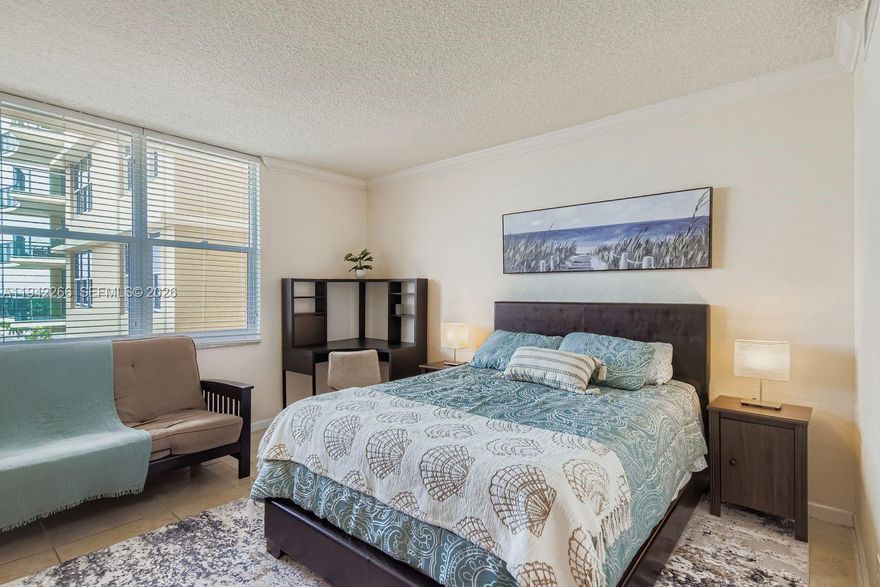 *AVAILABLE FEB 16* FURNISHED STUDIO FEATURING INTRACOASTAL VIEW WITH BEAUTIFUL SUNSETS. Located on Hollywood Beach, this fully furnished unit offers direct beach access, heated pool, fully equipped gym and other resort-like amenities. The condo also offers 24/7 security and surveillance for your safety. This studio is perfect for 1-2 persons. The unit features a walk-in closet, extra storage, and an in-unit washer/dryer combo. Includes cable TV, WiFi, and 1-car parking. *3-6 month leases preferred *150.00 cleaning fee applies