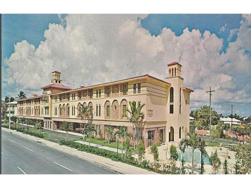 48 Single Efficiency Units in 24 folios.   Great Investment Opportunity right on Ocean Blvd (A1A) in prestigious Fort Lauderdale! The Building  is located across the street from the beach, near exclusive shopping, restaurants, and world class amenities.   Solid construction, beautiful S-Tile roof, newer central A/C unit, and a gorgeous Pool area. The possibilities of this money  making project are limitless. All units are rented.  Property is a Condominium (consult your tax adviser about the advantages).