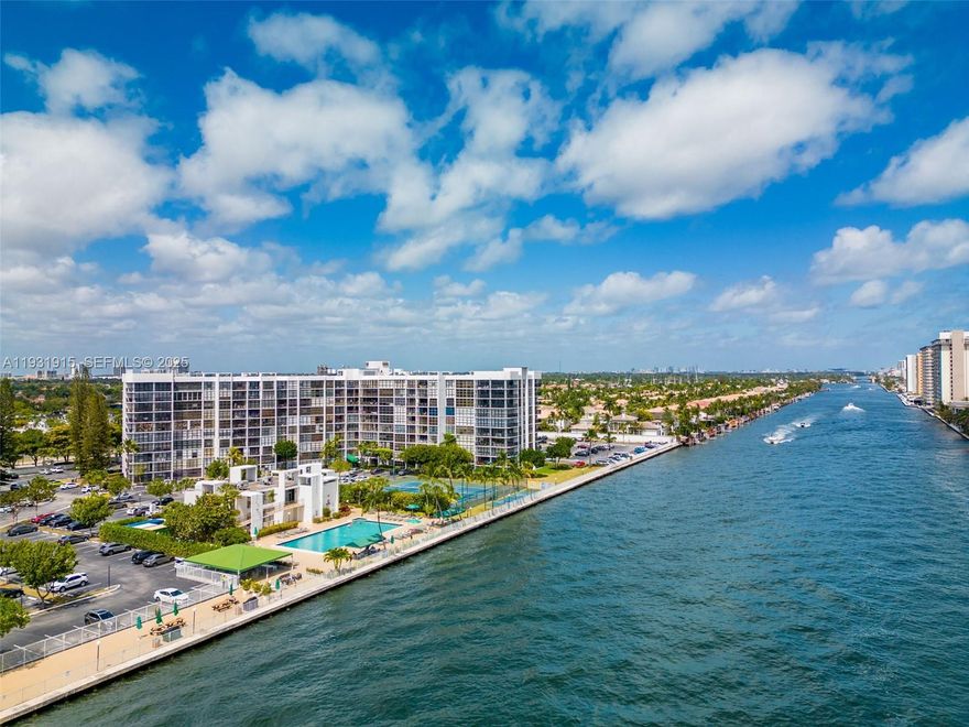 Direct intracoastal and ocean views from this fully furnished spacious two bedroom apartment ( second bedroom not separated by the wall). Floor to ceiling windows, lots of natural light, new appliances in process of installation. Lots of closet space, open balcony with extreme water view and safe and great neighborhood. Walk to the ocean, parks, supermarkets and restaurants. This location is truly hidden gem. Water, cable TV and fiber optic internet included in rent. Common laundry on each floor, three modern elevators and all amenities. Easy to show.