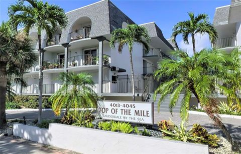 4013 N Ocean Drive 102 Lauderdale By The Sea FL 33308