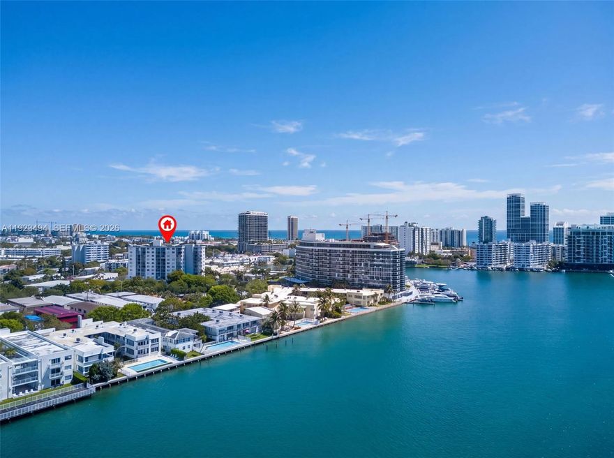 Welcome to Unit 6B at the Stanton House, offering southern views of Miami Beach from your private balcony. This spacious 1-bedroom condo features 1.5 bathrooms, an open layout, and abundant natural light. Located in Normandy Isles, that is near groceries, cafes, and just a few blocks from the ocean. The unit includes an assigned garage space, private storage, guest parking, bike storage, laundry on each floor,  gym, sauna, and a pool. North Beach is rapidly evolving with exciting new developments nearby. The building is well-maintained with reserves, 50-year recertification, and a SIRS report.