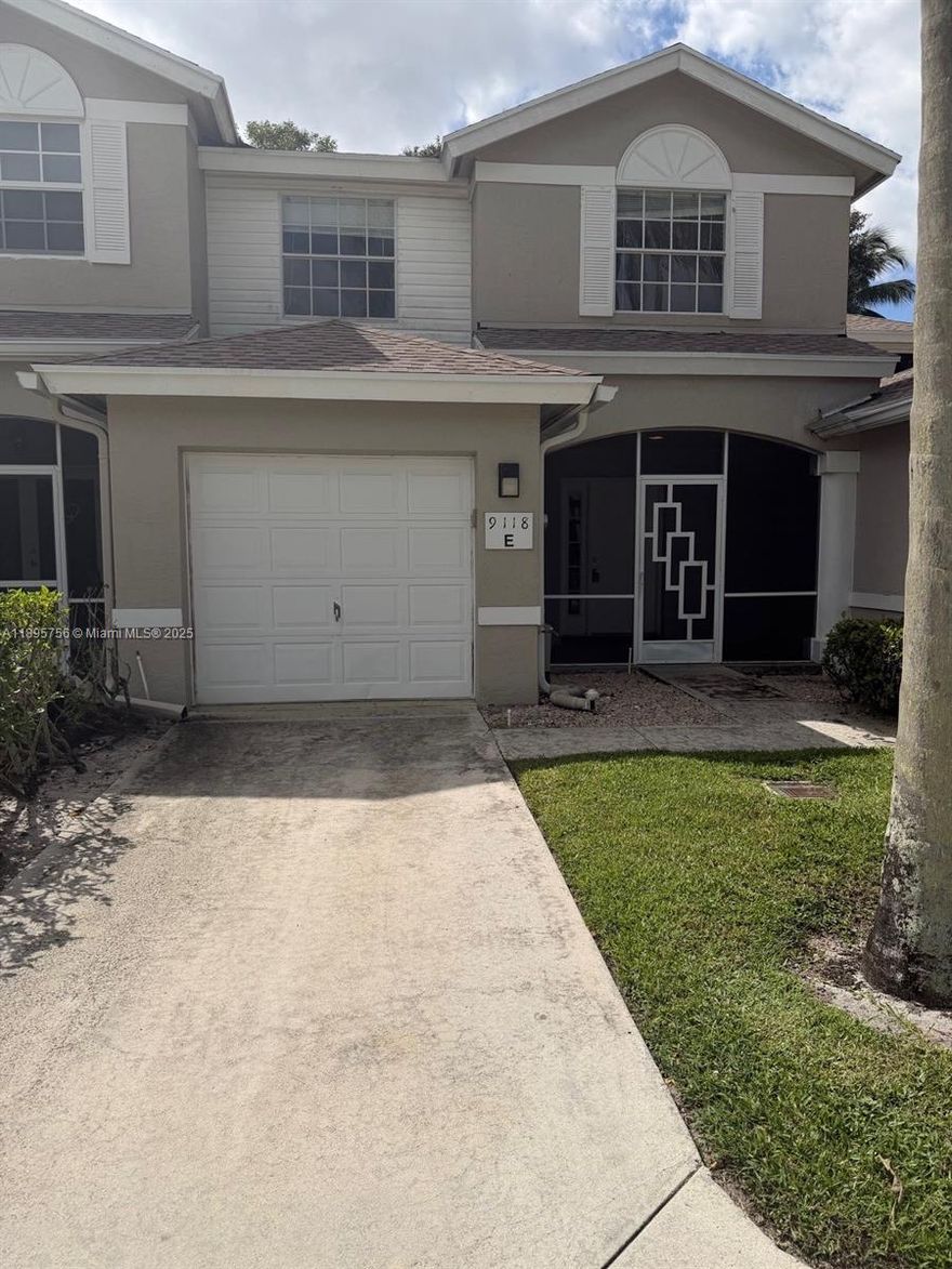 Waterfront large three bedroom town home completely remodeled! Newer kitchen and bathrooms, screen patio.  Spacious rooms with good closet space. Vaulted ceilings and bright unit with private garage and full size washer and dryer. Hurry won't last