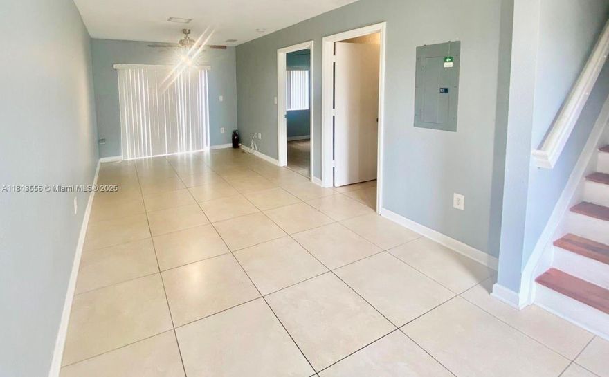 Mediterranean style home/condo. 3.0 bedrooms, 2 bathrooms, open living space. Offers great location with easy access to beaches. Minutes from the beaches and Aventura. Open floor-plan and kitchen. Located within a gated community