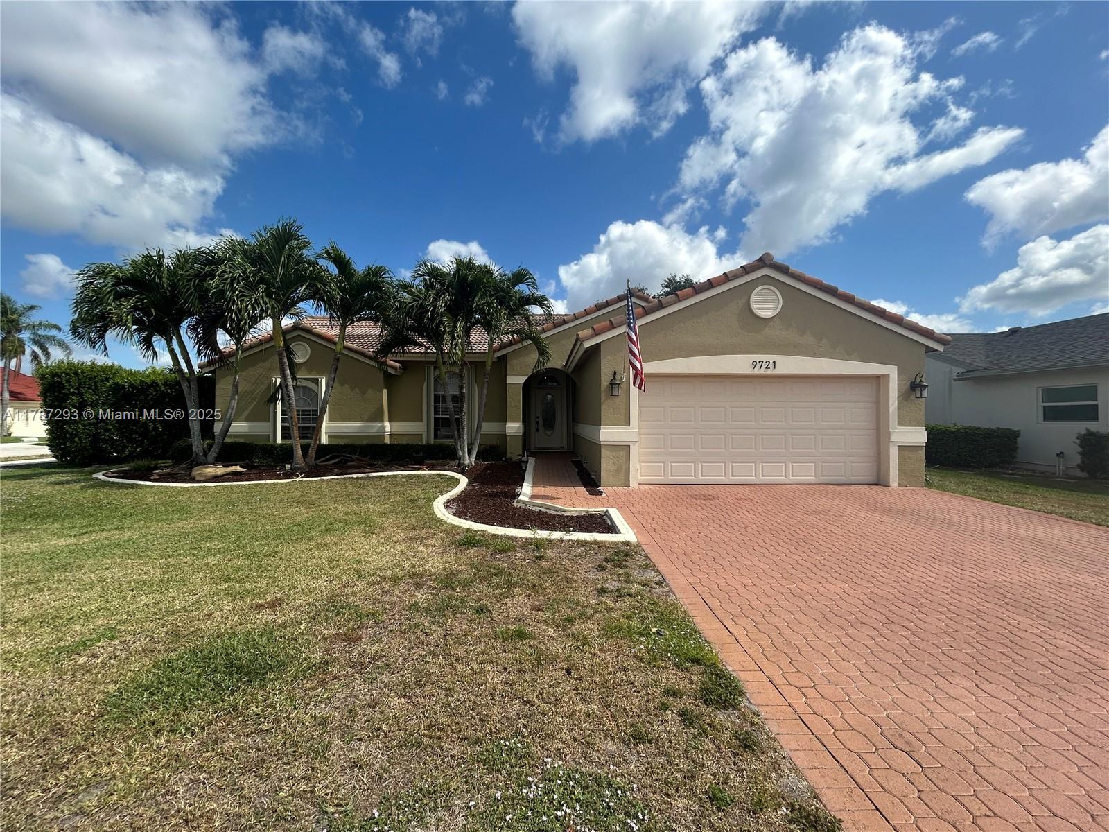 Rental Property at 9721 Sw 15th Dr, Davie, Broward County, Florida - Bedrooms: 3 
Bathrooms: 2  - $4,200 MO.