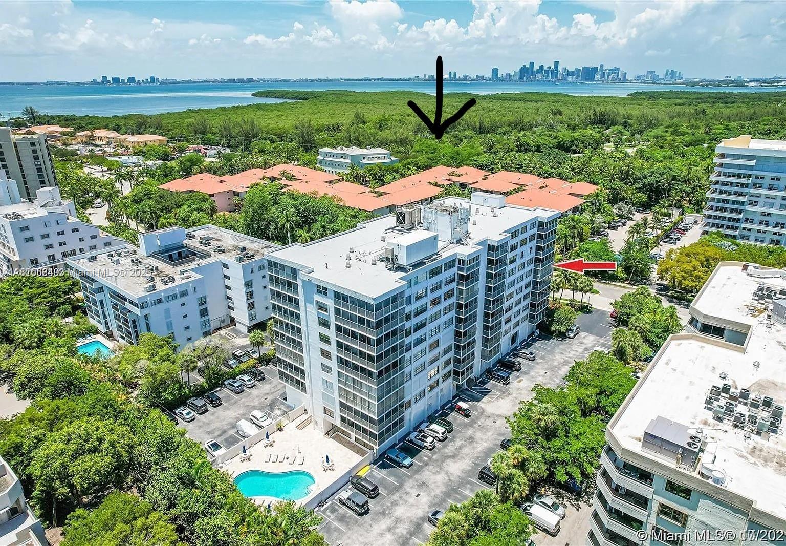 2 PARKING SPACES!!! Discover this stunning 2-bedroom, 2-bath condo in the heart of Key Biscayne, FL, offering 1,335 sq ft of spacious, elegant living. Nestled in a highly sought-after, upscale neighborhood with a relaxed beach-town vibe, this residence blends comfort and style just minutes from the ocean. One of only eight units with rare covered parking—plus an additional space—this home is perfect for those who value convenience and exclusivity. Enjoy the charm of island living where golf carts are a popular way to get around, and lush tropical surroundings provide a peaceful, resort-like atmosphere. An ideal retreat for those seeking luxury and leisure in paradise.