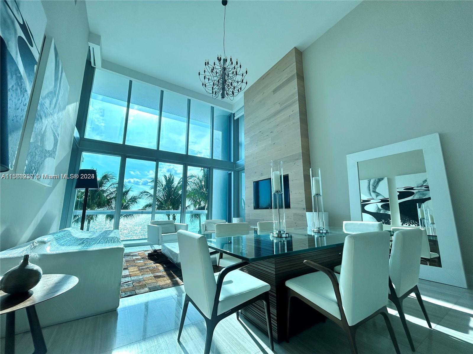 Rental Property at 6899 Collins Ave 404, Miami Beach, Miami-Dade County, Florida - Bedrooms: 3 
Bathrooms: 4  - $23,000 MO.