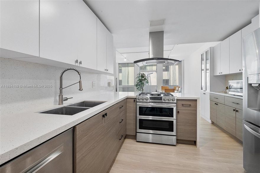 LOCATION! LOCATION!  In the heart of Coral Gables and the beautiful BILTMORE WAY!  This newly renovated unit is PRICE TO SELL and ready to move in!  This 1 bedroom 1 bath has 890 sq ft with neutral tones to accommodate any design style.  NEW kitchen cabinets & stainless steel appliances, gas range, flooring, and stunning bathroom renovation! Building amenities: Rooftop pool and patio, Gym luxurious lobby, 24/7 front desk service. Granada Golf, walkable city life, shops, freebee access. Perfect location!