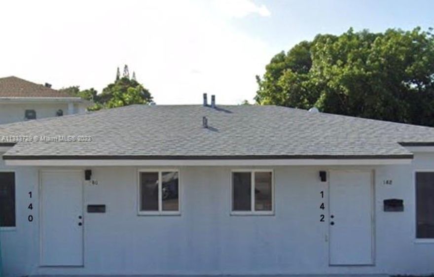 140 NW 71 Street is a 1 bedroom, 1 bath unit within a duplex in Little River. Renovations just completed with all new SS appliances, washer/dryer inside the unit, parking and a yard in rear. Be the first to enjoy it all! Available for occupancy in mid February.  $100 tenant application fee for each adult occupant. 1st Month, Last Month and Security Deposit for move in.  Text or call for showings!