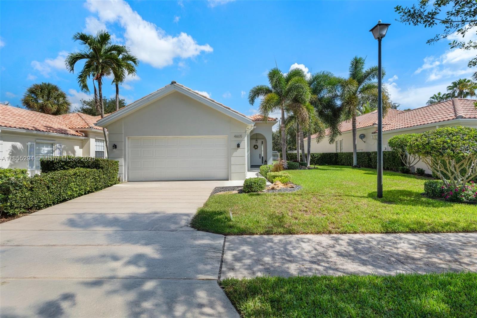 Your South Florida Oasis Awaits! 4605 Hammock Circle is a meticulous 3-bed, 2-bath home in the gated community of Hammock Reserve,minutes from Atlantic Avenue and Delray’s beaches.The home has been thoughtfully updated over the years and boasts an ideal split floor plan with private primary suite. Designed for comfort and entertaining, the home features an expansive living room off the open kitchen,a screened-in porch with outdoor speaker system, plantation shutters, and a lush, fenced backyard.Hurricane-impact sliding doors line the back.Steps from the community pool, enjoy resort-style living without the upkeep.Hammock Reserve offers low HOA fees and hassle free living with quarterly payments including lawn care/irrigation, exterioir paint,evening security, gated, and wildlife control.
