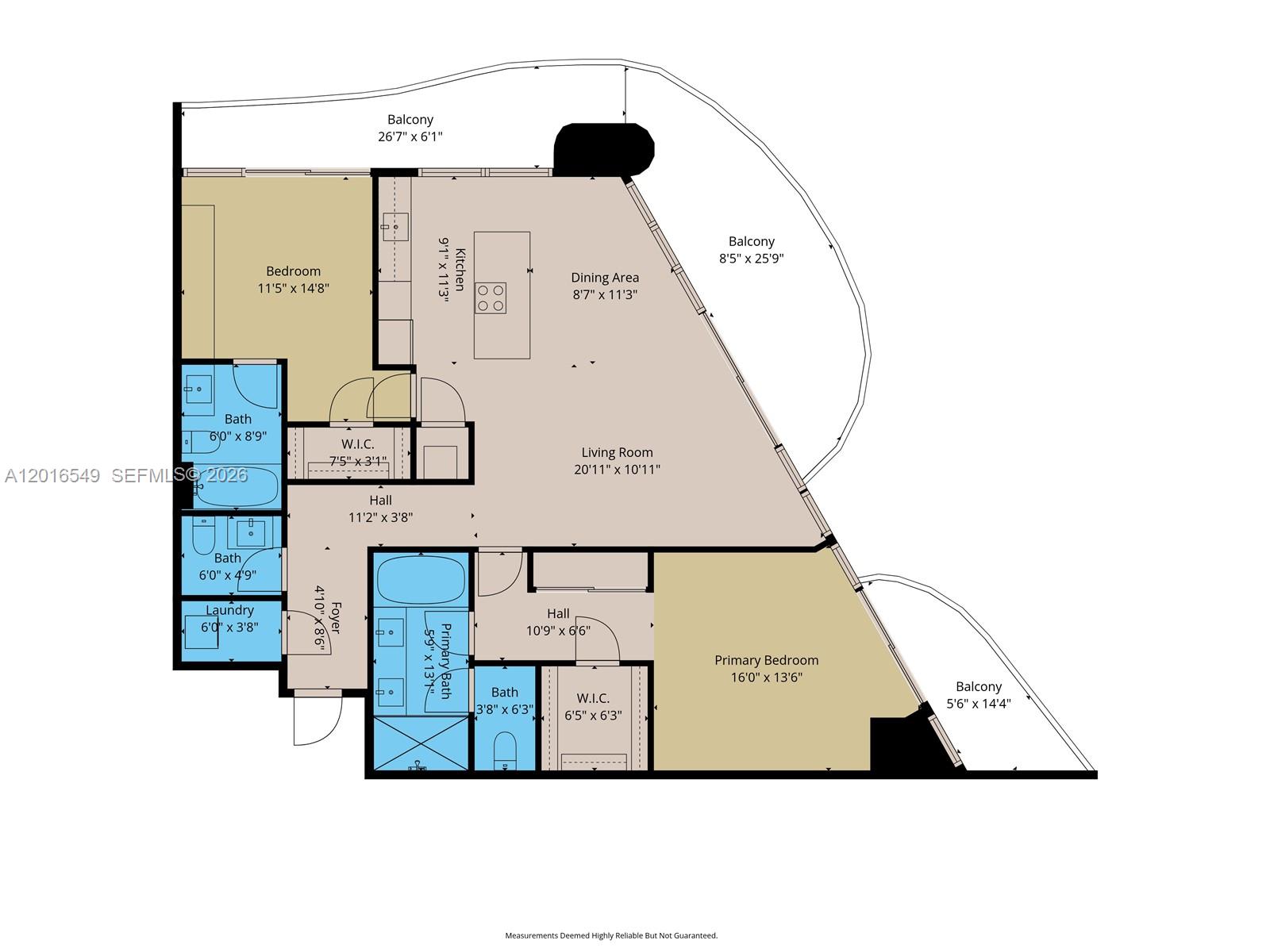BRICKELL FLATIRON CONDO - Residential Lease