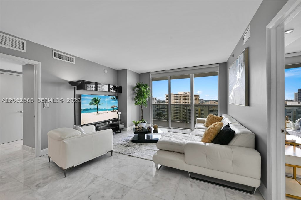 Photo of 1800 S Ocean Dr #1408, Hallandale Beach, FL 33009 (MLS # A12092885)