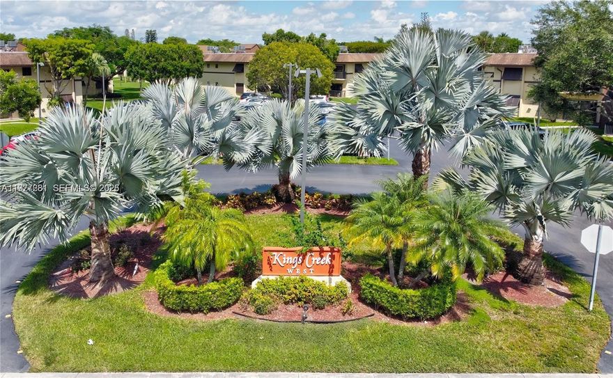 Located in the highly desirable Kings Creek West community, this property presents an outstanding opportunity for investors seeking strong and consistent rental income. This area is widely recognized as one of Miami’s most prime residential locations offering constant demand from both tenants and owner-occupants due to its proximity to Dadeland Mall, Shopping centers, top-rated schools, hospitals, restaurants, and public transportation.

This unit features  1 bedroom and 1 bathroom with a functional layout and an excellent position within the building. Kings Creek West is known for its beautifully maintained grounds, mature landscaping, and amenities including a swimming pool and tennis courts, making it especially attractive to long-term tenants.

The association is financially solid with approximately $1 million in reserves, adding another layer of security for investors. Historically, this neighborhood has demonstrated strong and steady property value growth, making it a resilient investment even during market fluctuations in other parts of the city.
