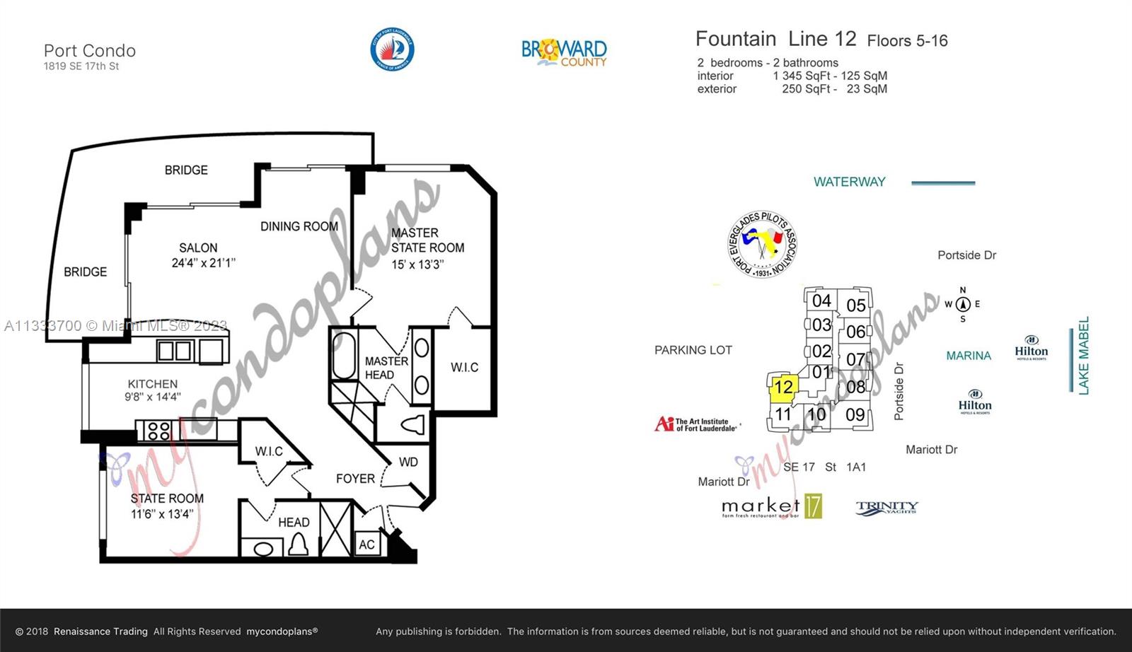 THE PORT CONDOMINIUM - Residential Lease