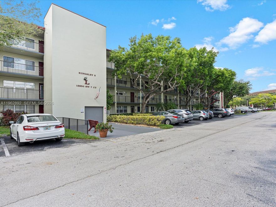 Welcome to this fantastic well-maintained 2 Bed, 2 Bath apartment in Century Village! Located on the 3rd floor— featuring ample closet spaces, spacious bedrooms, screened in balcony and garden views. Situated in a well-maintained building with a clean and convenient laundry facility and dedicated storage area on each floor. Century Village is 55+ community with endless resort-style amenities offered to its residents, including a outstanding clubhouse, bus transportation, 2 state of the art fitness centers, 18-Hole golf course, 24-hour security, 8 swimming pools, tennis court, movie theater, billiards, pharmacy, cafe, and so much more! Cable, water, and internet are all included in maintenance fees. 1 assigned parking pace and plenty of guest spots. ALSO COMES WITH STORAGE UNIT