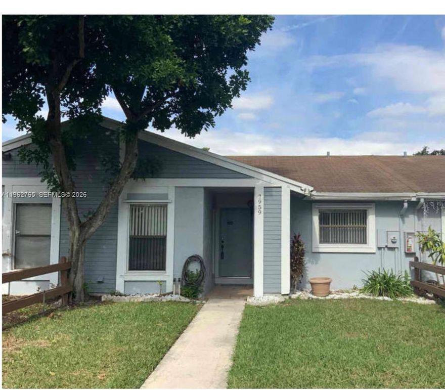 Enjoy peaceful canal views from the private backyard of this single-story, cabin-style townhome featuring 2 bedrooms and 2 bathrooms.
The home offers a functional open layout with comfortable living areas, a spacious kitchen, and a dedicated laundry room.
A fenced backyard with lush landscaping provides a quiet outdoor retreat overlooking the canal.
Charming front entrance with covered walkway, mature landscaping, and an oversized driveway with parking for up to three vehicles, plus ample guest parking.
Situated in a quiet, well-established community with convenient access to everyday essentials.