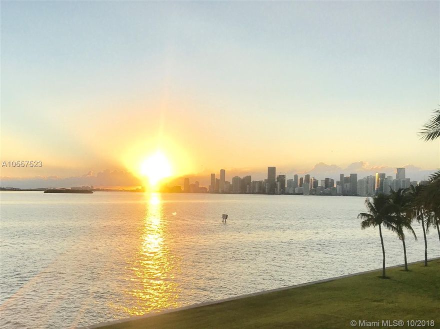 Spectacularly renovated 4 bedroom / 4 bath + powder + office, 3,580 sq. ft. Bayview unit, offering views of Biscayne Bay, Key Biscayne and downtown.  Gourmet open plan kitchen, with Sub-zero and Miele appliances.  Custom millwork, cabinetry and closets by Florense.  Impeccably finished.  Hurricane impact windows. Duravit & Graff fixtures. Wide plank, custom oak floors. Milano and Dolomite marble. Linear air diffusers.  Vibia, Tom Dixon and Floss lighting.  Italian custom furnishings by Gamma, Giorgetti and Baxter also available.