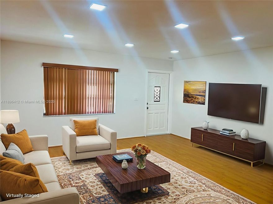 Gorgeous, totally renovated Single Family House in much sought after Mainlands of Tamarac Vibrant Adult Community..!!! Beautifully remodeled kitchen and bathroom, new electric panel and light fixtures, A/C is only 6 years old, driveway for 2 cars and back patio with concrete floor! Freshly painted in and out! Ample walking closet in master bedroom and plenty storage space! Laundry Room inside..!!!
Conveniently located just off Commercial Blvd and a few blocks from Florida Turnpike ramp..!! 
Low HOA fee. Ok to lease after 2 years ownership. Association requires 700 credit score.