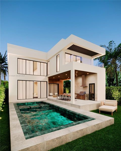 A home in Miami