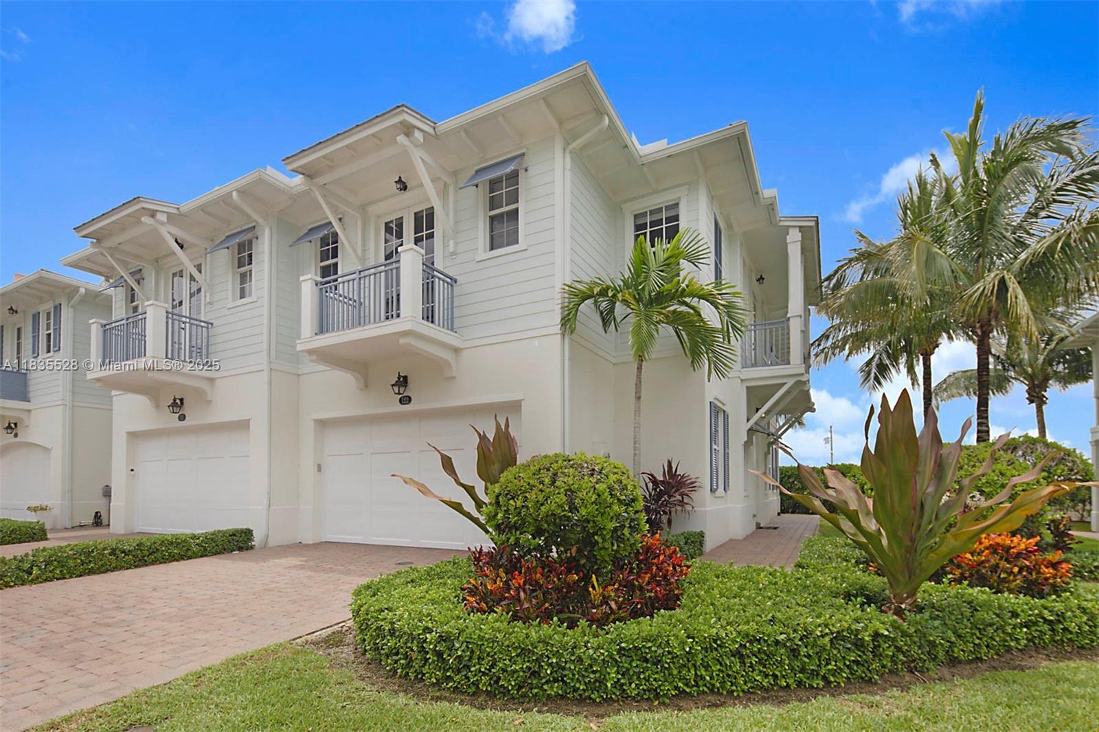 Experience coastal luxury in the heart of Juno Beach with this beautifully designed Key West-style end unit townhome. Offering 3 bedrooms, 2.5 bathrooms, and a 2-car garage, this elegant home was built in 2018 and features high-end finishes throughout. Ideally situated nearly touching the sand, as well as popular restaurants and local shops, it provides both comfort and convenience. Located in the private Ocean Breeze community, residents enjoy access to a serene pool and a relaxed beachside atmosphere. This coastal gem offers the perfect blend of comfort, style, and an unbeatable location.