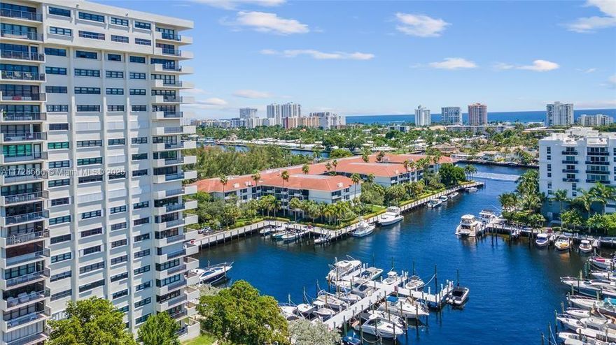 Incredible Opportunity at The Tower at Port Royale! This spacious 10th-floor unit offers stunning harbor and ocean views from its private balcony and features granite countertops, stainless steel appliances, new Maytag microwave and dishwasher, and a Washer/Dryer in-unit. Enjoy the convenience of 24-hour security, covered parking, and luxurious amenities including a heated pool, tennis courts, well-equipped gym, and a pavilion with gas grills. Water, cable, and Wi-Fi are included. Just minutes from the beach, restaurants, Publix, and Imperial Point Medical Center, this community offers dock space with ocean access. Rent immediately with a minimum 90-day lease—perfect for investors or year-round living. Schedule with Showing Time today to see why this is a once-in-a-lifetime opportunity!